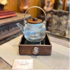 ẤM THỦY TINH KÈM BẾP TỪ