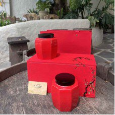 HỘP QUÀ ĐÀO XUÂN - TÊNH TRÀ