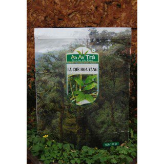 Lá chè hoa vàng, túi zip 100gr
