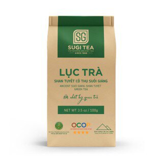 Lục Trà túi giấy Sugi Tea LT1 100g