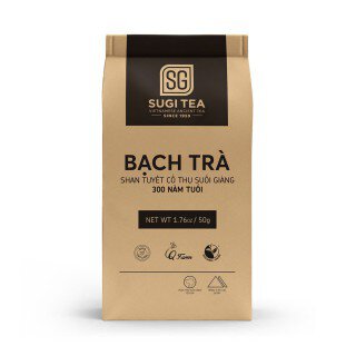 Bạch Trà túi giấy Sugi Tea BT1 50g