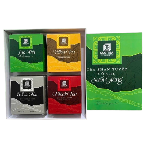 Set trà Tứ Bảo An Xuân Sugi Tea SG02